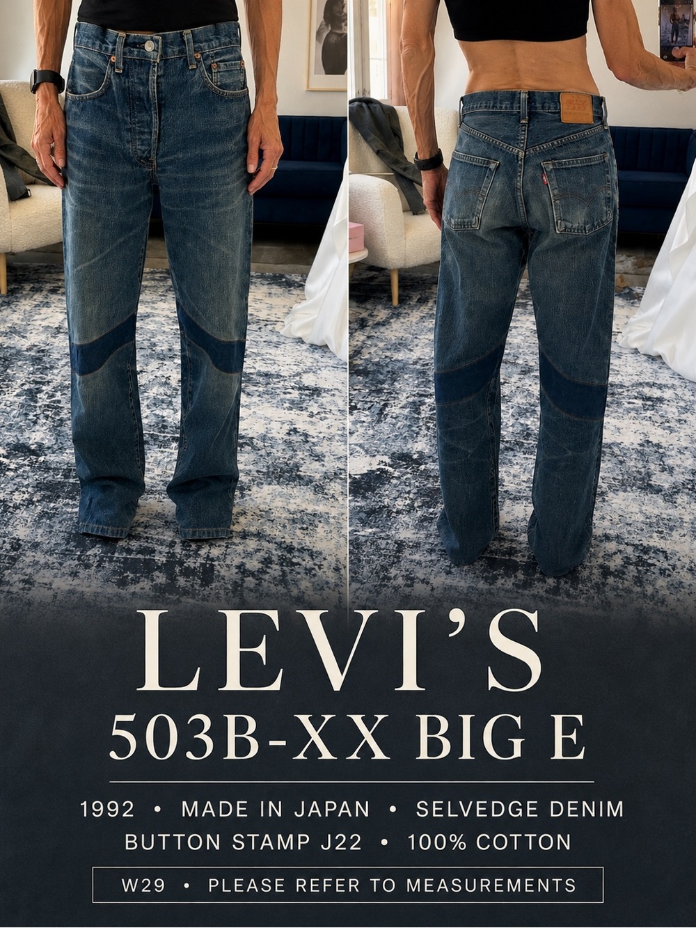 Levi’s 503B-XX Big E | 1992 | Made in Japan